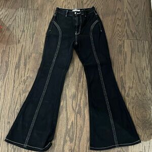 Pacsun high rise flare jeans